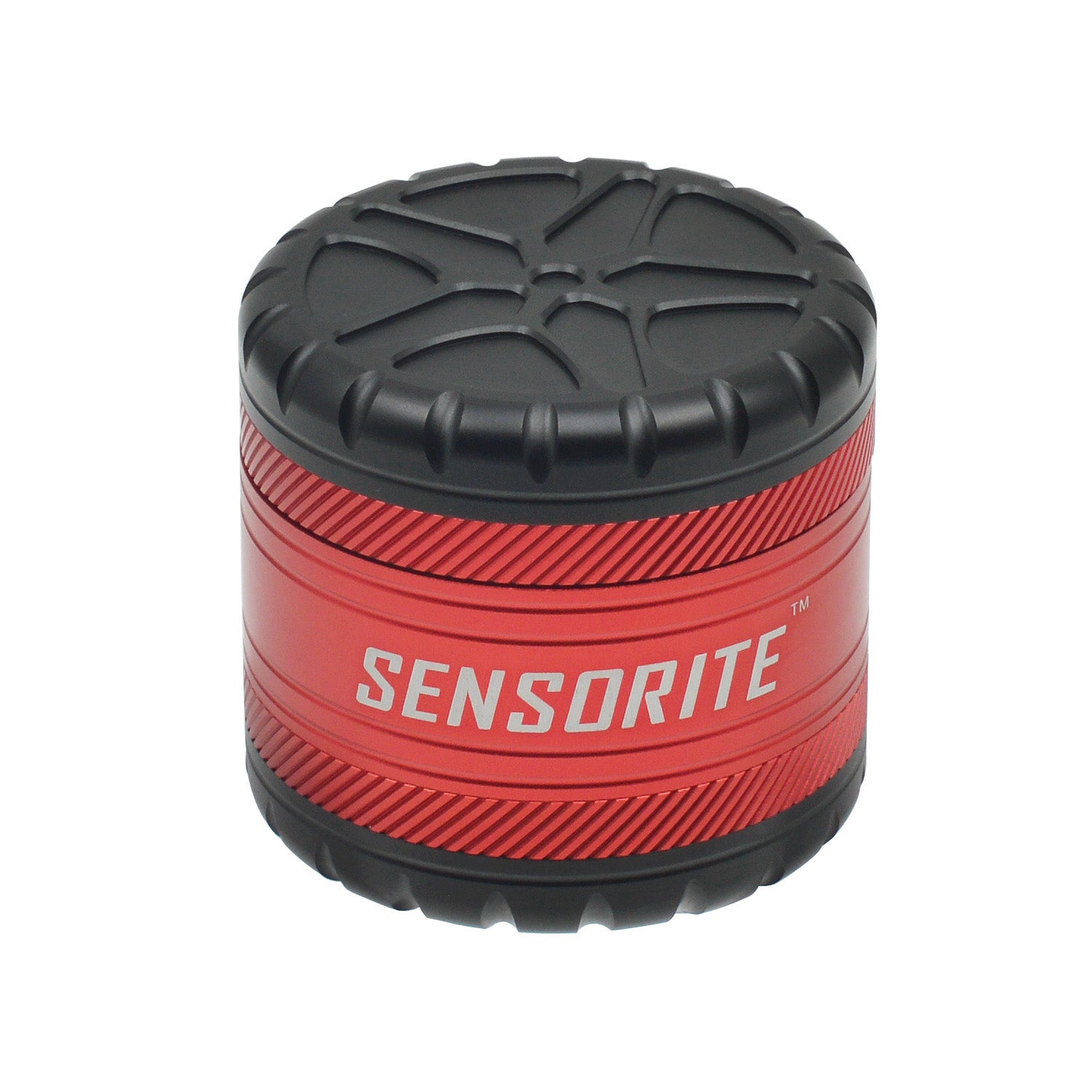 SENSORITE 5 Parts Aluminum Grinder With 6-Blade Tooth & Unique Wheel Shape Design - Sensorite